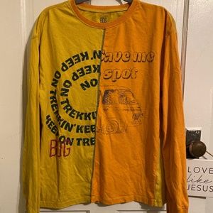 BDG Urban Outfitters Splice Long Sleeve (M) Unisex